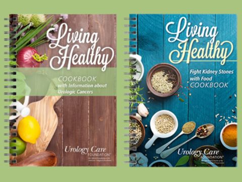 Two Urology Care Foundation Cookbooks. 